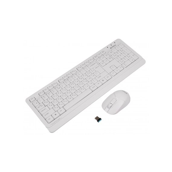 Комплект A4Tech FG1012 Wireless White | Зображення 1
