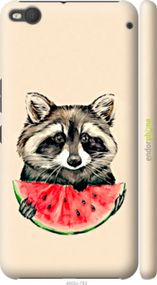 Чохол на HTC One X9 Єнотик з кавуном "4605m-783-2448"
