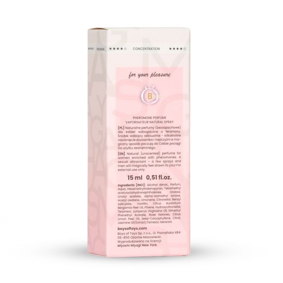 Феромони для жінок Miyoshi Miyagi PURE for Women, 15 ml NEW Sex Aura | Зображення 6