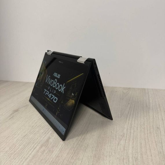Ноутбук-трансформер ASUS VivoBook Flip 14 TP470EZ / 14" (1920×1080) IPS Touch / Intel Core i7-1165G7 (4 (8) ядра по 2.8 - 4.7 GHz) / 16 GB DDR4 / 512 GB SSD / Intel Iris Xe Graphics / WebCam б/в | Зображення 7