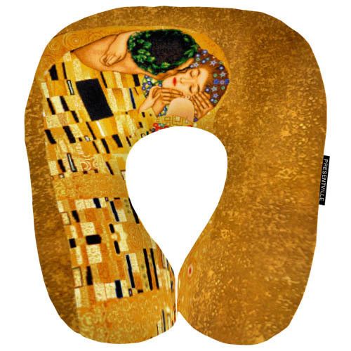Подушка дорожня Золотой поцелуй 32x30 см (DOP_16J095)