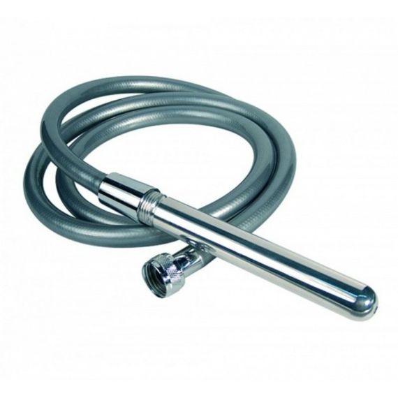 Анальний душ со шлангом Joy Division Aluminium Intimate Douche, стальной sexstyle | Зображення 1