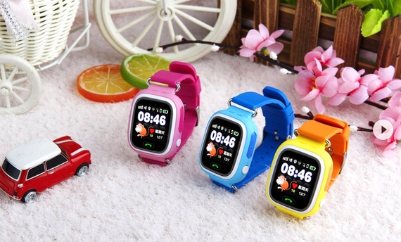 Смарт-часы детские UWatch Q90 GPS контроль звонки сообщения SOS Wi-Fi | Зображення 8