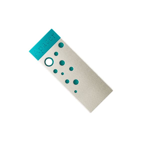 USB флеш накопичувач Apacer 32GB AH11J Turquoise Green USB 2.0 (AP32GAH11JG-1) | Зображення 1