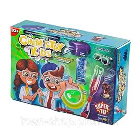 Безопасный образовательный набор для проведения опытов "CHEMISTRY KIDS" CHK-01-01-04U УКР CHK-01-02U