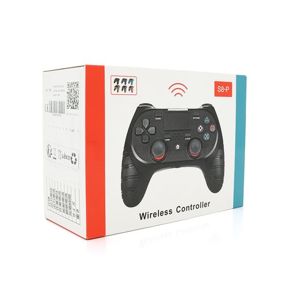 Геймпад Brazzers S8-P беспроводной для PS4,Black,Box | Зображення 1