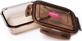 Контейнер для продуктів Fisman Luxor 1520мл скляний, 22х16х7см