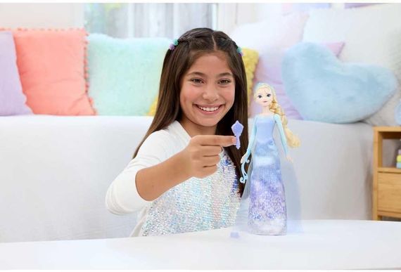 Лялька Ельза з аксесуарами Крути та прояви Крижане серце Elsa Disney Frozen Spin & Reveal | Зображення 6