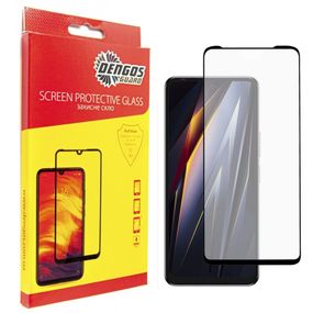 Стекло защитное Dengos Full Glue Tecno Pova 4 (LG7n) (black) (TGFG-291)