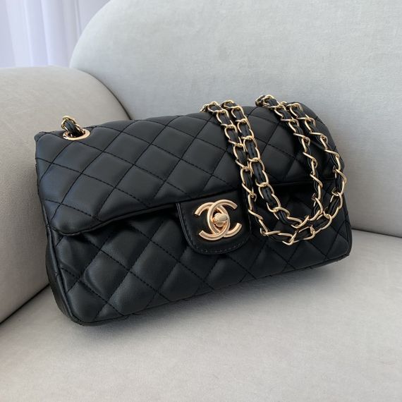 Жіноча сумка Chanel чорна 25*16*9 | Зображення 7