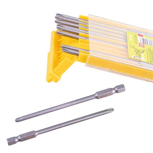 Alloid. Набір біт магнітних для шуруповерта PH2 100мм, S2 (10шт) | Зображення 2