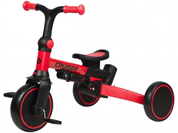 Детский велосипед-биговел трансформер Milano 001 Tri-cycle — с родительской ручкой, 3 в 1 | Зображення 8
