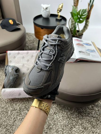 Чоловічі зимові кросівки  New 1906R Grey Brown Fur , В'єтнам 45 | Зображення 3