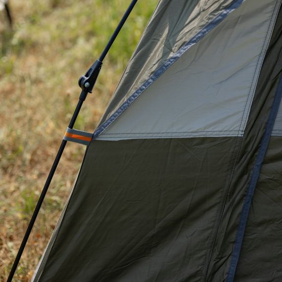 Палатка автоматическая трехместная 2*2 (м) кемпинговая LU-0016GR Хаки | Зображення 7