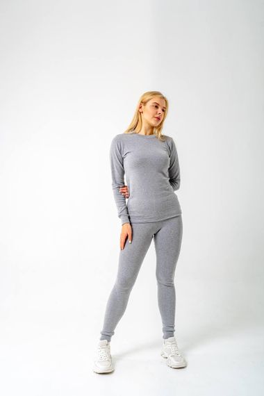 Термобілизна Cotton жіноча сіре