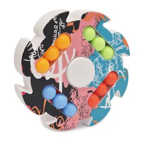 Головоломка-антистресс Fingertip Gyro АА4171 пластик, 9х1,7 см