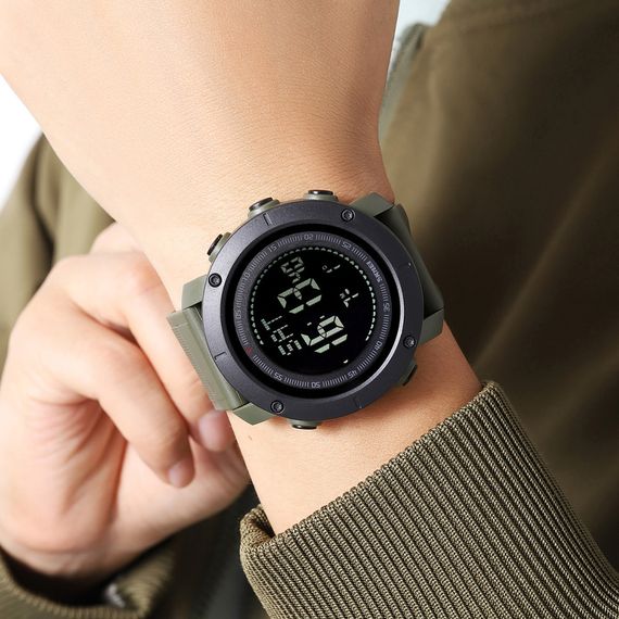 Skmei 2095AG Army Green Compass | Зображення 4