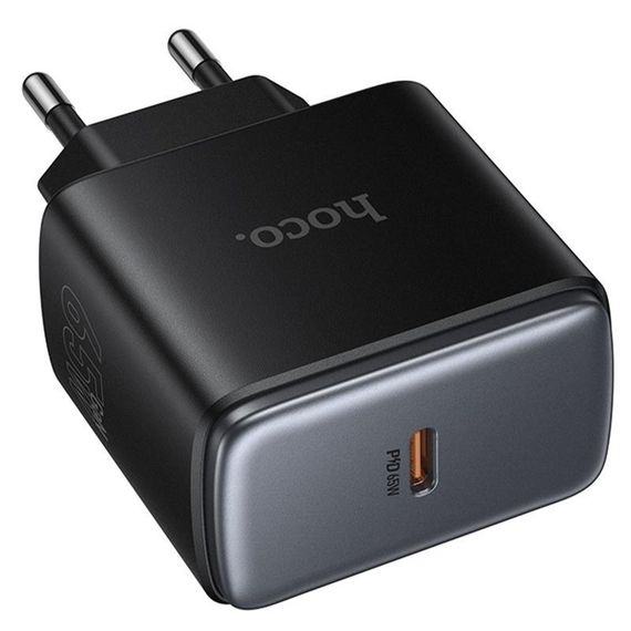 СЗУ Hoco C159A Upgrade PD65W (1USB-C) Black | Зображення 2