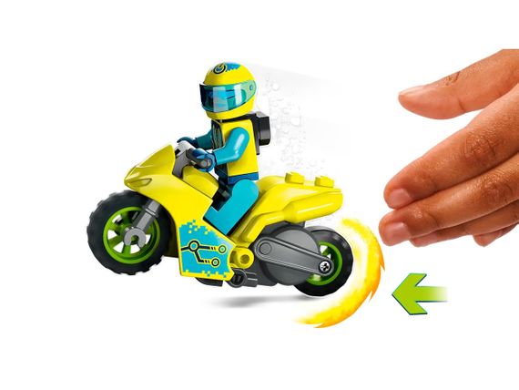 Конструктор LEGO City Каскадерський кібермотоцикл (60358) | Зображення 4