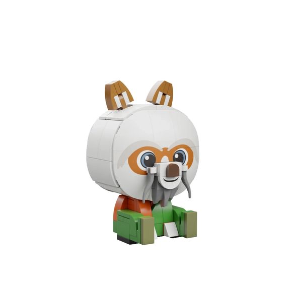 Конструктор Pantasy Kung Fu Panda Серія Сидячий малюк - Шифу (99126) | Зображення 3