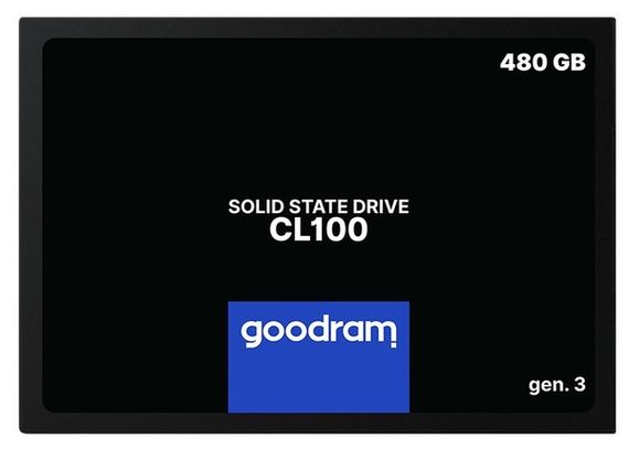 SSD накопичувач Goodram CL100 480GB GEN.3 SATAIII TLC (SSDPR-CL100-480-G3)