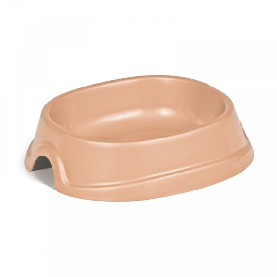 Миска Модерн №1 0,3 л рожево-бежева