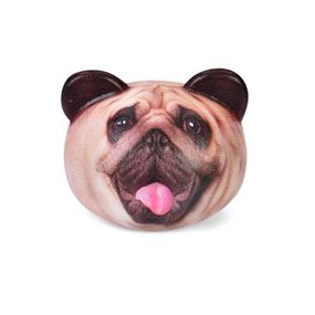 Іграшка-антистрес Сквіш "Мопс" MS 4353-3 з ароматом, 8,5 см