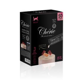 Ласощі для котів з тунцем Cherie Healthy Living Creamy Treat Mega Tuna Selection Cat, 12 гр х 50 шт