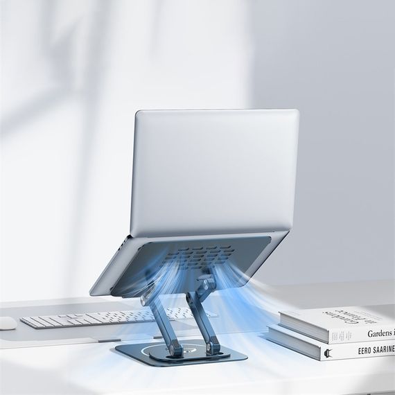 Підставка для ноутбуку Baseus UltraStable Pro (Three-Fold Version) (B10059900811-01) Space Grey | Зображення 2