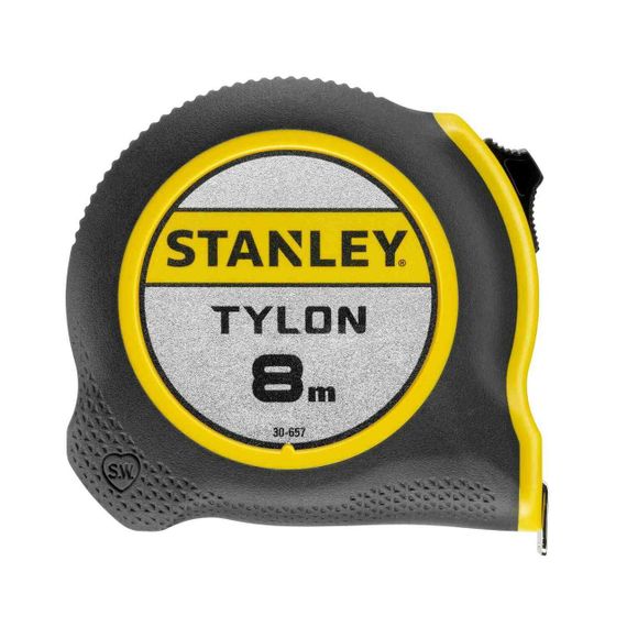 Рулетка измерительная Tylon™ длиной 8 м, шириной 25 мм, в пластмассовом корпусе STANLEY 0-30-657 | Зображення 1