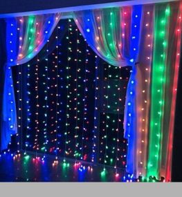 Гірлянда-штора теплий білий XPRO 2x2M 160L (46830-2х2м_230)