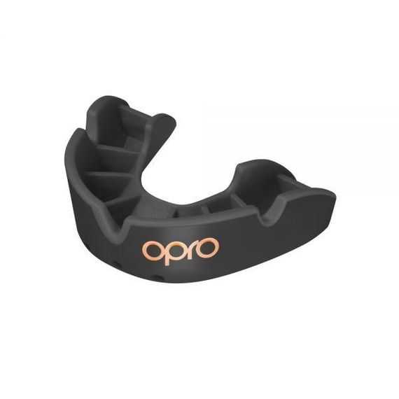 Капа боксерська OPRO Junior Bronze Black (art.002185001) | Зображення 1