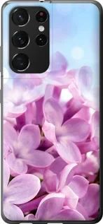 Чехол на Samsung Galaxy S21 Ultra (5G) Сирень из пластика FCh_065936