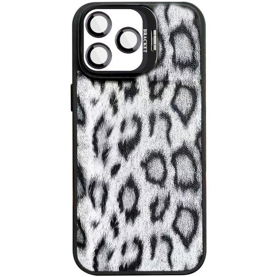 Чохол TPU+PC Wild Leopard with MagSafe and Lens для Apple iPhone 16 Pro (6.3") Black