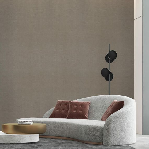 Самоклеюча вініловая плитка в рулоні 600х3000х2мм Світло-коричневий льон Мат SW-00002044 | Зображення 5