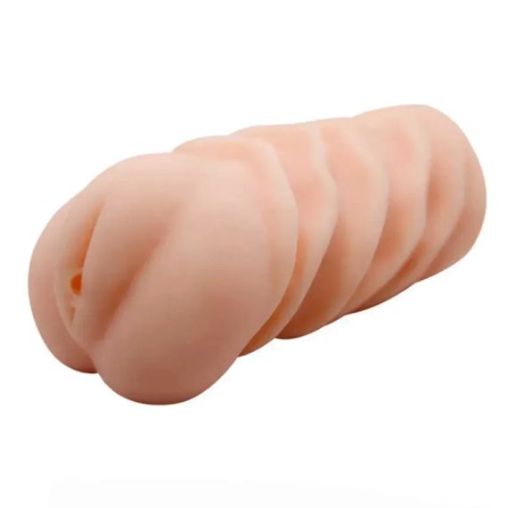 Мастурбатор вагина Crazy Bull Isabel из киберкожи, светло-бежевая Sex Aura