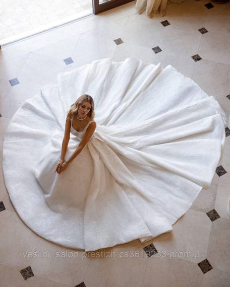 Весільна сукня, квадратний виріз | Зображення 3