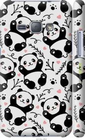 Чохол на Samsung Galaxy J1 (2016) Duos J120H Панди "4318c-262-2448"