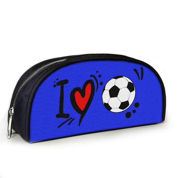 Пенал школьный для футболиста с принтом Футбольный мяч 23х10х8 см детский для мальчика (3946)