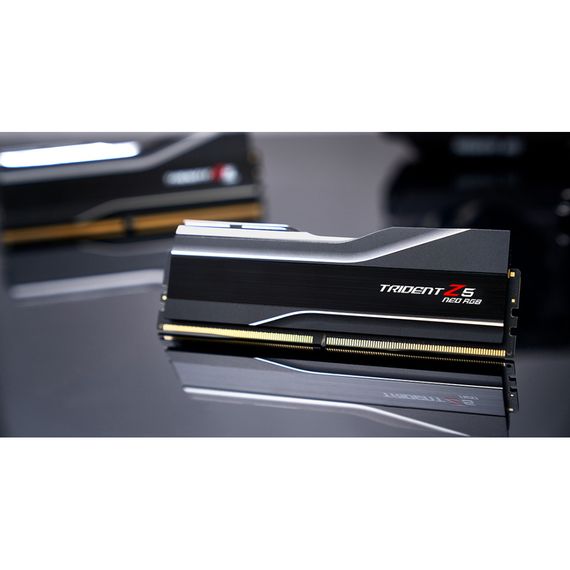 Модуль пам'яті для комп'ютера DDR5 32GB (2x16GB) 6000 MHz Trident Z5 NEO RGB for AMD G.Skill (F5-6000J3038F16GX2-TZ5NR) | Зображення 6