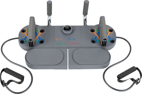 Доска для отжиманий Gymtek Multi Push Up Board серый