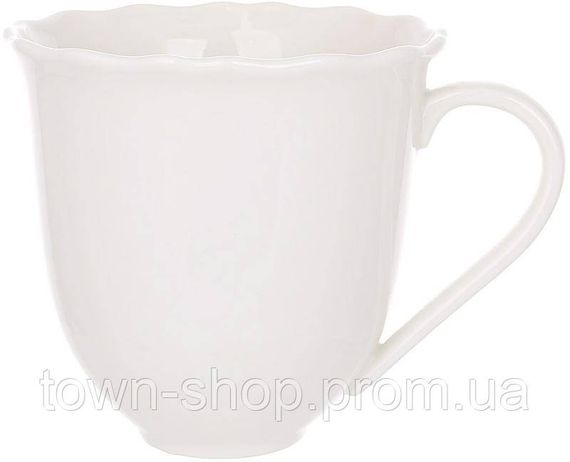 Кружки фарфоровые "Pure White" 350мл, 6 чайных чашек BD-K183