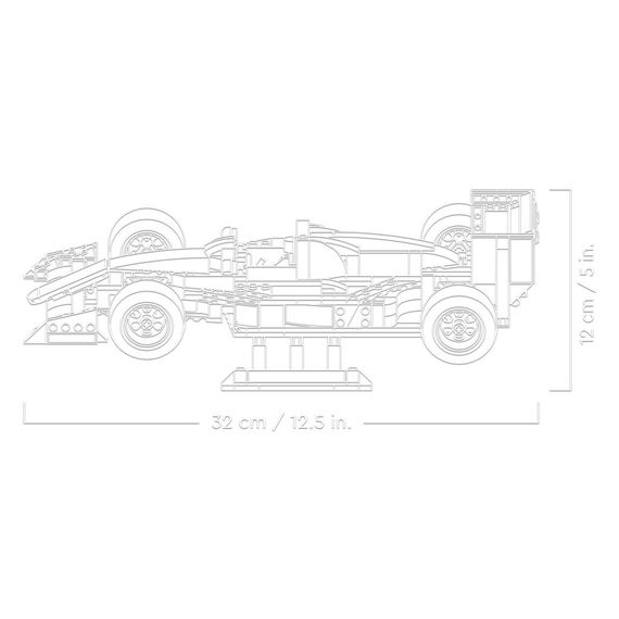 Конструктор LEGO Icons McLaren MP4/4 і Айртон Сенна (10330) | Зображення 8