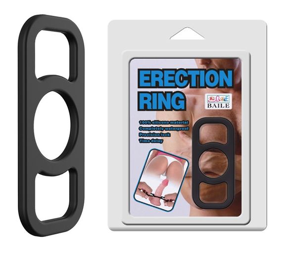 Силіконове кільце для статевого члена BAILE - Erection Ring, BI-014361 Sex Aura | Зображення 1