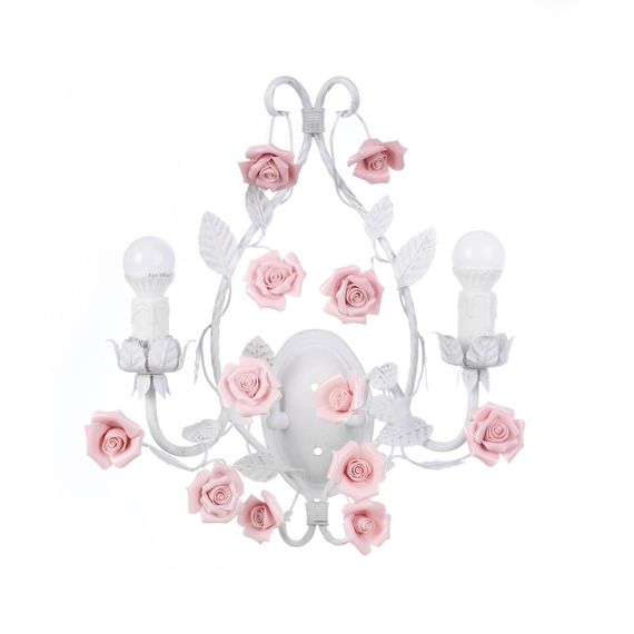 Бра настенное накладное флористика BKL-193W/2