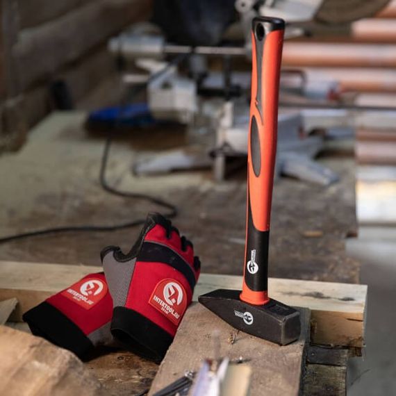 Молоток 800 г.ручка з фібергласу INTERTOOL HT-0208 | Зображення 6