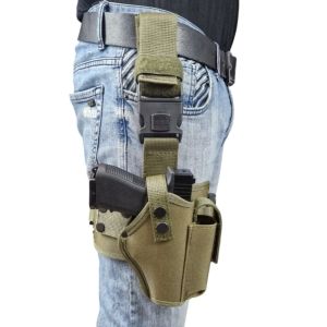 Кобура Glock-17 набедренная (oxford хаки 600-D)