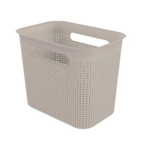 Кошик для зберігання Rotho (Рото) Brisen 7 л (10238) Капучино