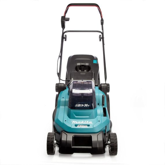 Газонокосарка акумуляторна Makita DLM432CT2 (43 см, 20-75 мм, 50 л, LXT) | Зображення 1