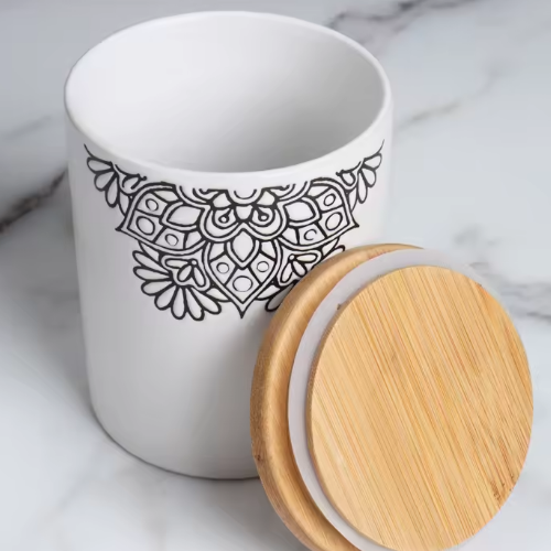 Ємність Kora 500мл білий LIMITED EDITION JH6009-4 | Зображення 1